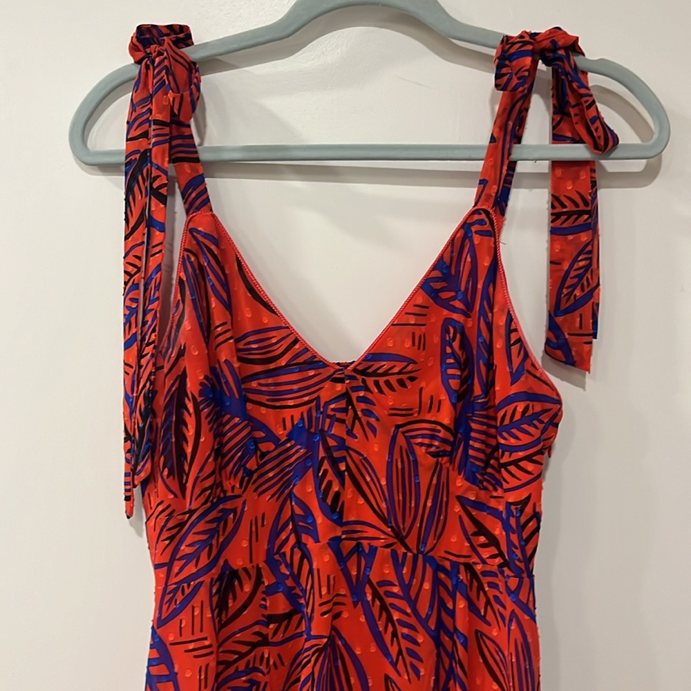 Orange midi Alexis dress size small - Picture 2 of 6